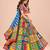 Cotton Long Flair Aari Embroidery Kutch Work (Lehenga Choli) Chaniya Choli Set with Dupatta Red - Free Size