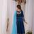 Navy Vichitra Readymade Lehenga Choli with Embroidery & Sequence Work