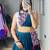 RAMA GREEN RAYON PARTY WEAR EMBRIDERY NAVRATRI LEHENGHA CHOLI FREE SIZE UP TO 42