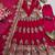Ranipink fendy silk embroidery thread zari sequins work anarkali kurta set