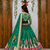 Maslin Cotton Digital Printed Partywear Lehenga Choli Set with Dupatta, Lehenga, Blouse Fabric & Pompom Lace