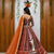 Maslin Cotton Lehenga Choli Set With Mirror Work And Dupatta