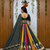 Muslin Cotton Chaniya Choli Set With Mirror Work And Pompom Lace