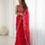 elegant fendy silk blend thread & sequin saree