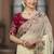 Party wear georgette embroidered saree with blouse
