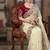 Party wear georgette embroidered saree with blouse