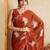 party wear soft rangoli silk blend saree