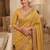 wedding wear pure kanjivarm silk blend beads work saree