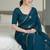 party wear crush silk blend saree