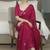 party wear crush silk blend saree