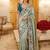 wedding wear pure kanjivarm silk blend heavy embroidery work saree