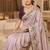 wedding wear pure kanjivarm silk blend heavy embroidery work saree