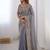 wedding special party wear soft nxc moss silk blend saree