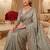 wedding wear pure kanjivarm silk blend beads work saree