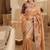 wedding wear pure kanjivarm silk blend heavy embroidery work saree