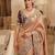 wedding wear pure kanjivarm silk blend heavy embroidery work saree