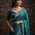 party wear soft satin chiffon saree