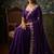 party wear soft satin chiffon saree