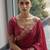 party wear saree with blouse