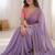 party wear soft rangoli silk blend saree