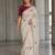 designer wedding & party wear soft fendy satin saree
