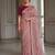 designer wedding & party wear soft fendy satin saree
