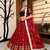 Muslin Cotton Chaniya Choli Set With Mirror Work And Lampi Lace