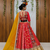 Muslin Cotton Chaniya Choli Set With Mirror Work And Georgette Dupatta