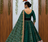 Muslin Cotton Lehenga Choli Set With Mirror Work And Fringe Lace