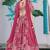Rani Pink Faux Chinon Silk Digital Print Readymade Lehenga Choli Set with Zari Embroidery