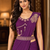 Women   s Georgette Patch work Ready to Wear Saree with Embroidered Stitched Blouse & Designer Waist Belt 