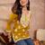 Women’s yellow solid embroidered top | stylish & trendy casual top for women | elegant western wear for casual look