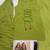 Olive green cotton kurta with embroidery farshi salwar with dupatta