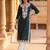 Women’s green solid embroidered regular kurta | stylish ethnic wear kurti for women | trendy casual & festive wear