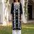 Women’s black solid embroidered regular kurta | stylish ethnic wear kurti for women | trendy casual & festive wear