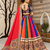 Muslin Cotton Lehenga Choli Set With Mirror Work And Gota Patti Lace