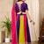 Multi Cotton Readymade Lehenga Choli with Sequin & Mirror Work
