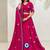 Rani Cotton Readymade Lehenga Choli with Thread Work