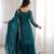 Women's Gorgeous Embroidery Work Crunchy Silk Fabric Straight Kurta Sharara and Dupatta Set