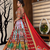 Muslin Cotton Lehenga Choli Set With Mirror Work And Fringe Lace