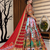 Muslin Cotton Lehenga Choli Set With Mirror Work And Fringe Lace