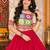 Traditional Gujarati Garba Chaniya Choli - full stitched free size