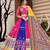 Muslin Cotton Lehenga Choli Set With Mirror Work And  Lace