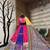 Muslin Cotton Lehenga Choli Set With Mirror Work And  Lace