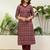 Women’s cotton printed straight kurta pent dupatta sets