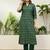 Women’s cotton printed straight kurta pent dupatta sets