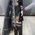 Black Embroidered Pure Cotton Straight Suit with Organza Dupatta Cut Work Ethnic Wear