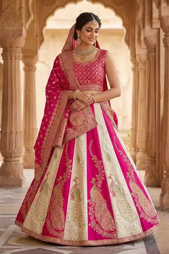 designer festival wedding wear lehenga