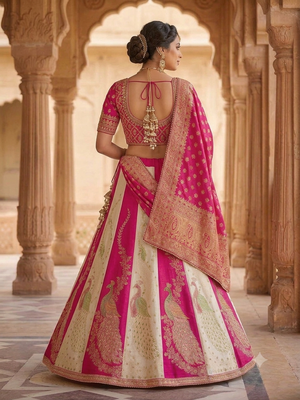 designer festival wedding wear lehenga 3