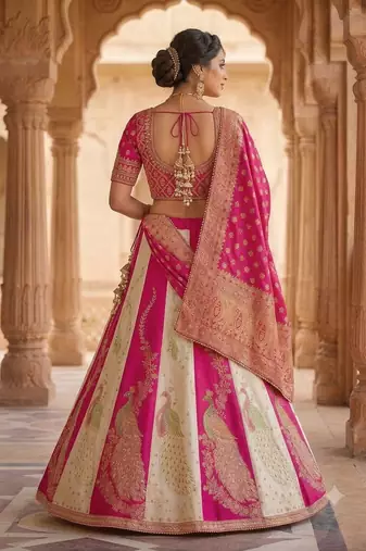 designer festival wedding wear lehenga